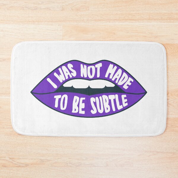Item preview, I Was Not Made To Be Subtle designed and sold by eddsi.
