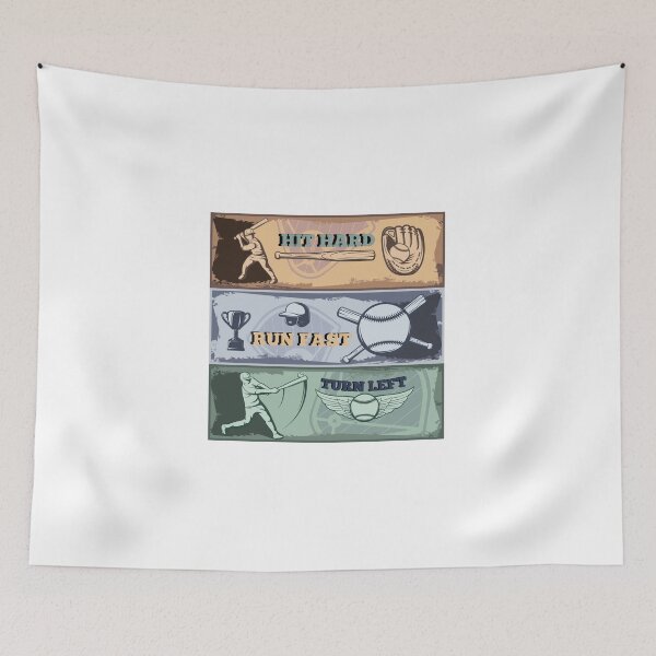 Item preview, Hit Hard Run Fast Turn Left designed and sold by MrAbde.