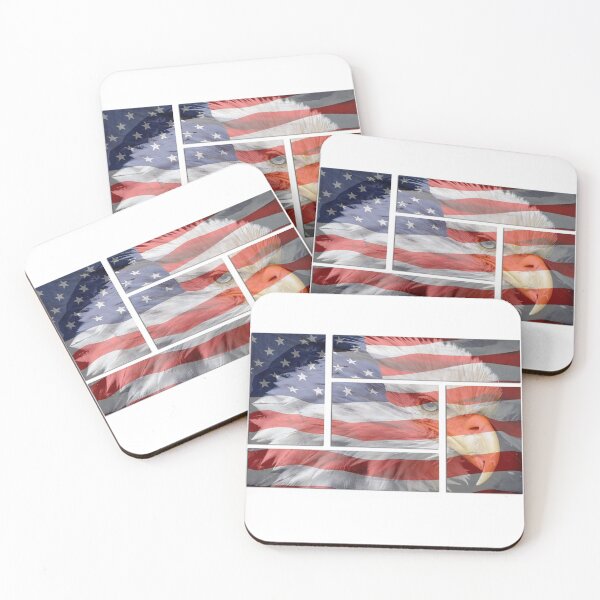 Item preview, Eagle pathway on flag designed and sold by DE20.