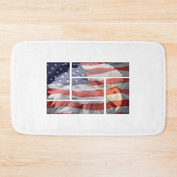 Item preview, Eagle pathway on flag designed and sold by DE20.