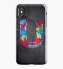 Fun Letter - U iPhone Case/Skin