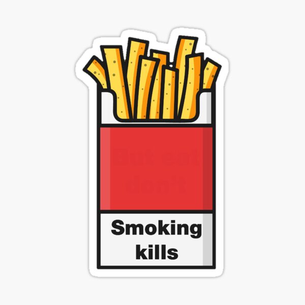 Funny sticker Eating Sticker