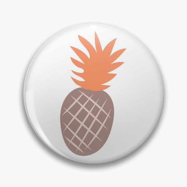 Item preview, Boho Aesthetic Pineapple Sedona, Peach White Background designed and sold by DesignLabMedia.