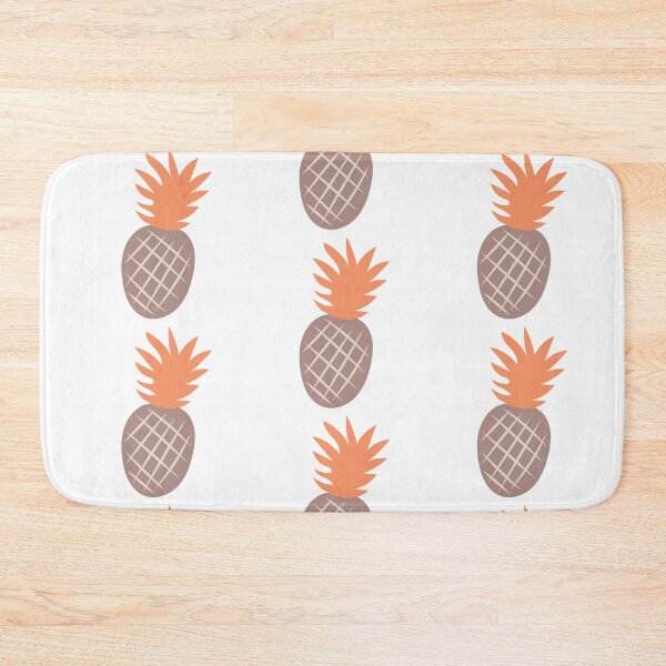 Item preview, Boho Aesthetic Pineapple Sedona, Peach White Background designed and sold by DesignLabMedia.