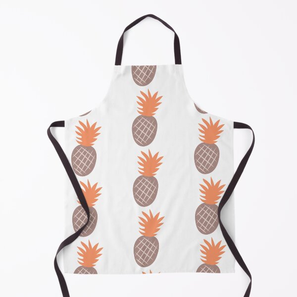 Item preview, Boho Aesthetic Pineapple Sedona, Peach White Background designed and sold by DesignLabMedia.