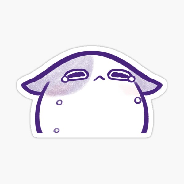 Sad Cat Sticker