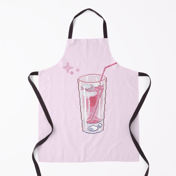 Item preview, Kawaii Pixel Pink Drink designed and sold by JKawaiiCo.