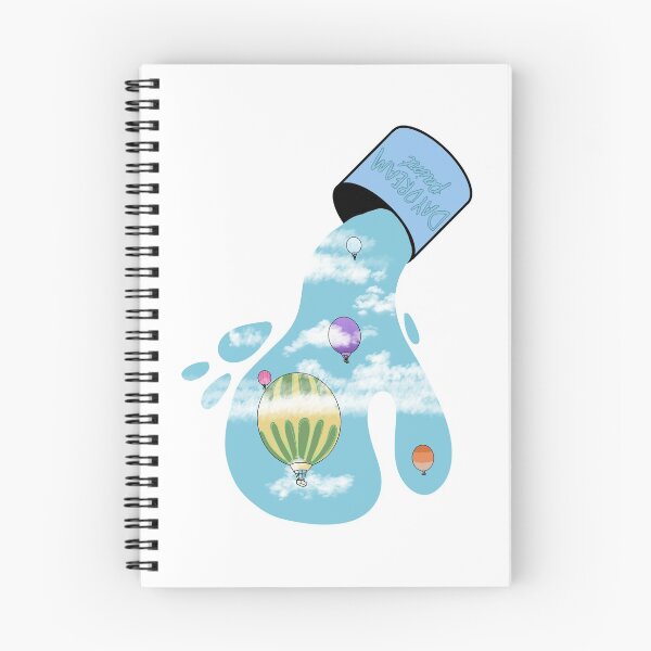 Item preview, hot air balloon daydream paint can designed and sold by erynbalchunas.