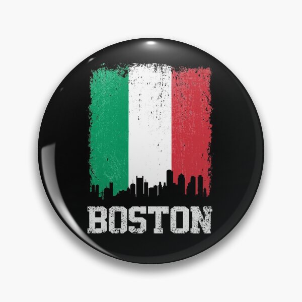 Item preview, Vintage Boston Italian Flag Skyline Pride designed and sold by pixeljamz.
