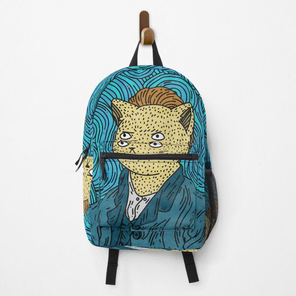 Item preview, Van Gogh Pussy Portrait designed and sold by Carvera Store.