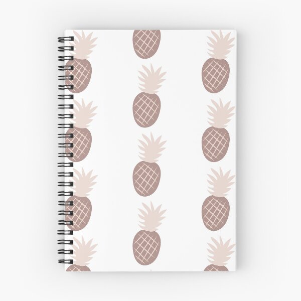 Item preview, Boho Aesthetic Pineapple Beige Monochrome White Background designed and sold by DesignLabMedia.
