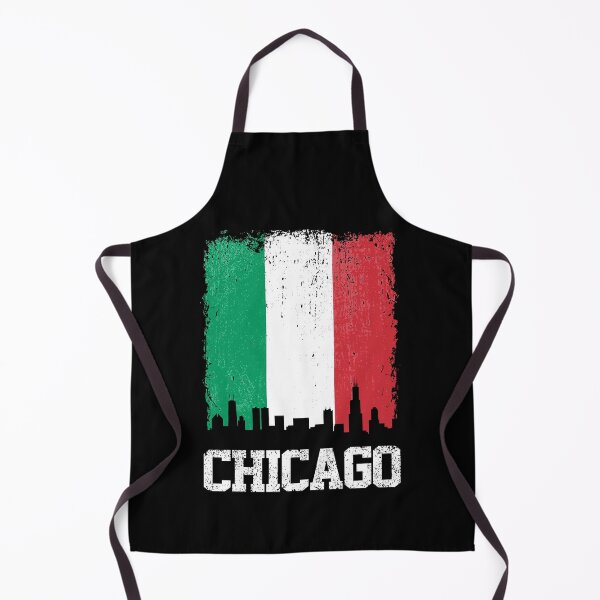 Item preview, Vintage Chicago Italian Flag Skyline Pride designed and sold by pixeljamz.