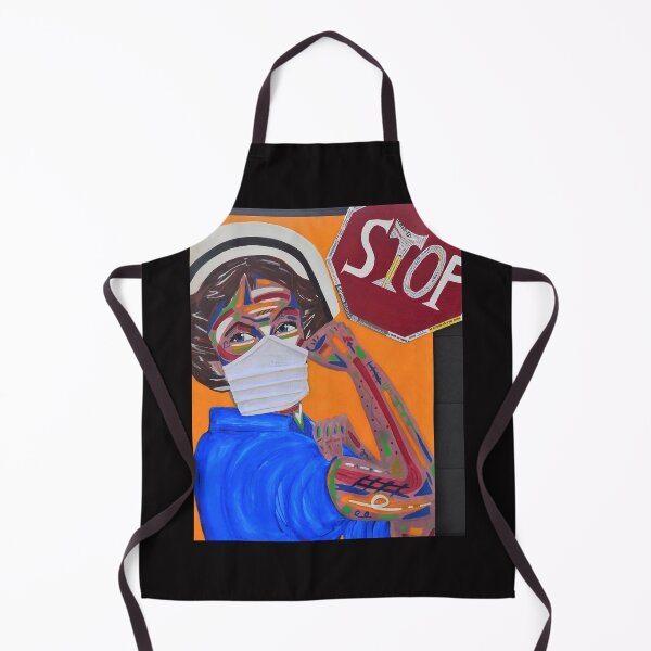 Item preview, Portrait nurse against Covid designed and sold by Artedelph Sénéchal.