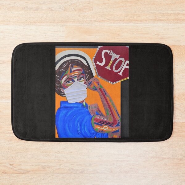 Item preview, Portrait nurse against Covid designed and sold by Artedelph Sénéchal.