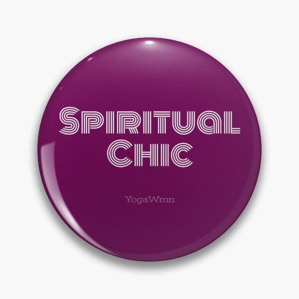 Item preview, Spiritual Chic yoga quote designed and sold by Yogawoman.