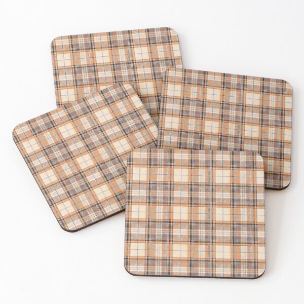 Item preview, Orange Cream Plaid designed and sold by Kawaii85.