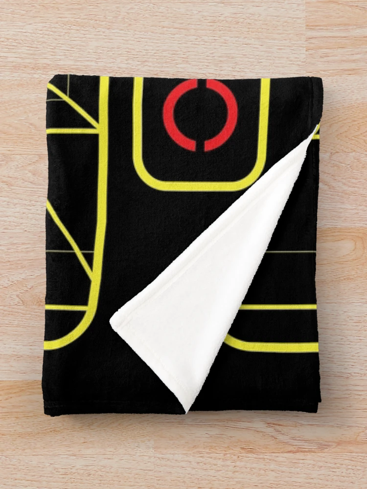 Thumbnail 3 of 6, Throw Blanket, Targeting Computer designed and sold by Anonymouse Apparel.