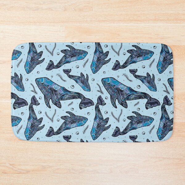 Item preview, Marbled Humpback Whales designed and sold by Artbybrittneyk.