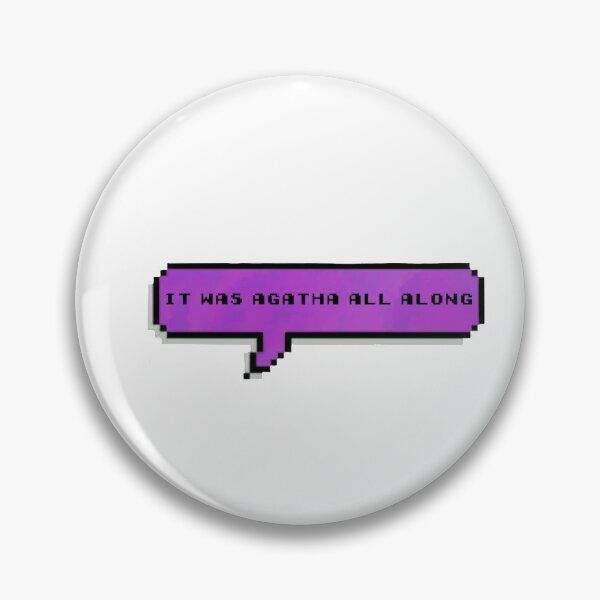 Item preview, It was Agatha all along Purple edition designed and sold by CallmeeL.