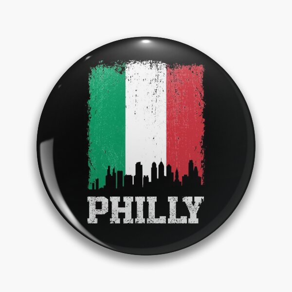 Item preview, Vintage Philadelphia Italian Flag Philly Skyline Pride designed and sold by pixeljamz.