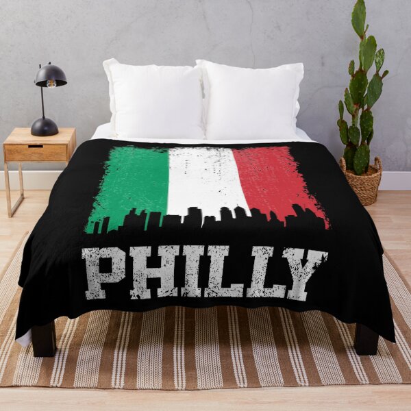 Item preview, Vintage Philadelphia Italian Flag Philly Skyline Pride designed and sold by pixeljamz.