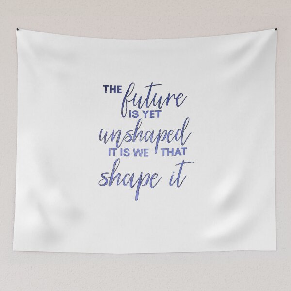 Item preview, Merlin-Inspired "The Future is Unshaped" designed and sold by mulberrydragon.