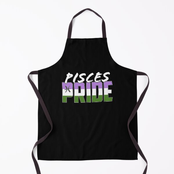 Item preview, Pisces Genderqueer Pride Flag Zodiac Sign designed and sold by Patrick Hiller.