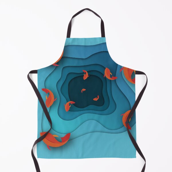 Item preview, Pond of Goldfish designed and sold by ArtEntwined.