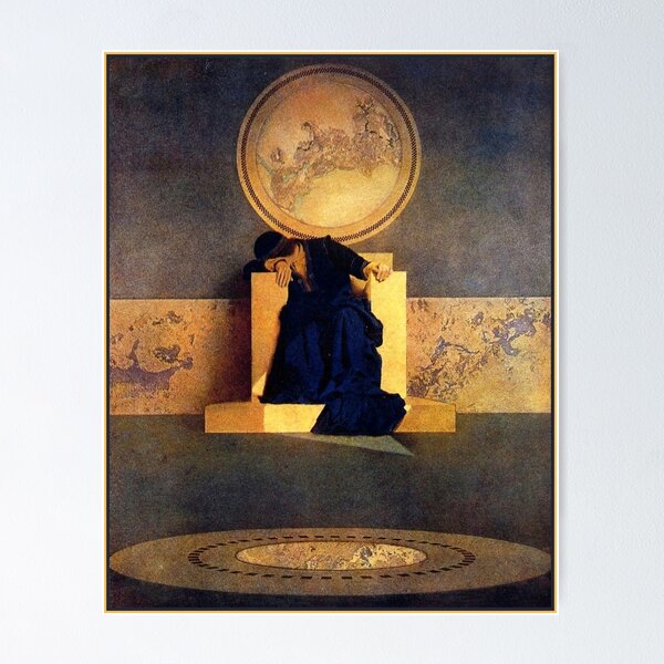 Item preview, Maxfield Parrish. The young king of the black isles. designed and sold by likiska.