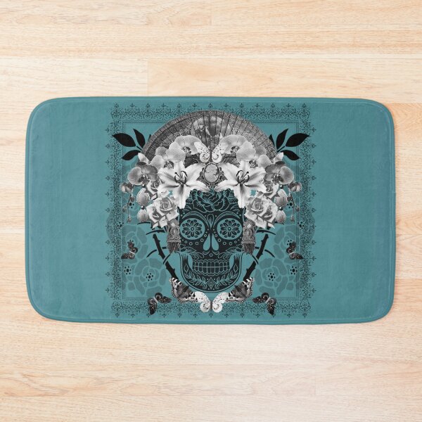 Item preview, calavera / dia de los muertos in bloom designed and sold by Petitelulu.
