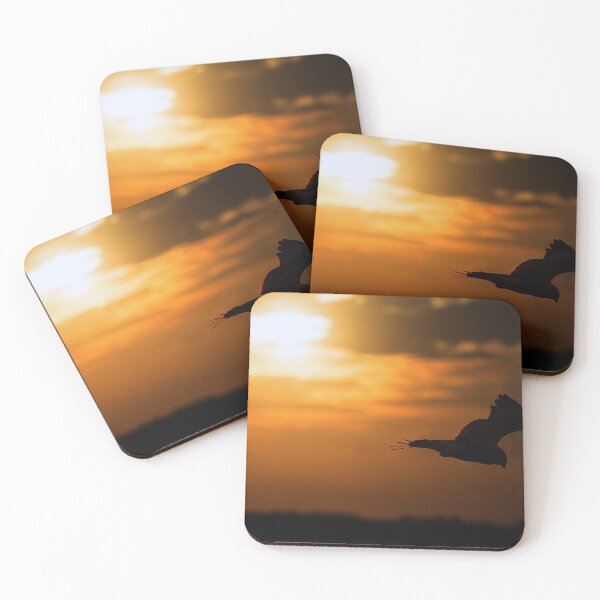 Item preview, Gold Hawk Sunset designed and sold by Kerri Ann McClellan.