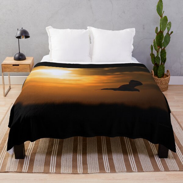 Item preview, Gold Hawk Sunset designed and sold by Kerri Ann McClellan.