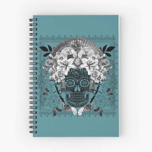 Item preview, calavera / dia de los muertos in bloom designed and sold by Petitelulu.