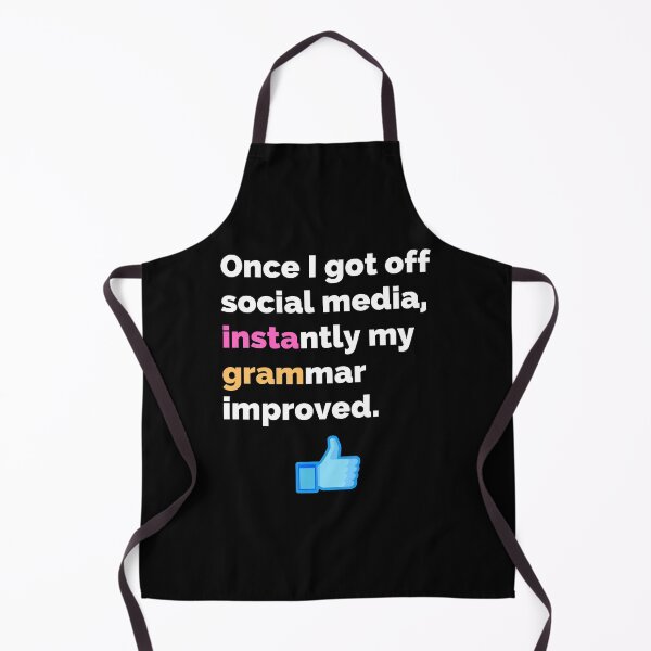 Item preview, Get Off Social Media and Improve Grammar designed and sold by WhimsicaliTee.