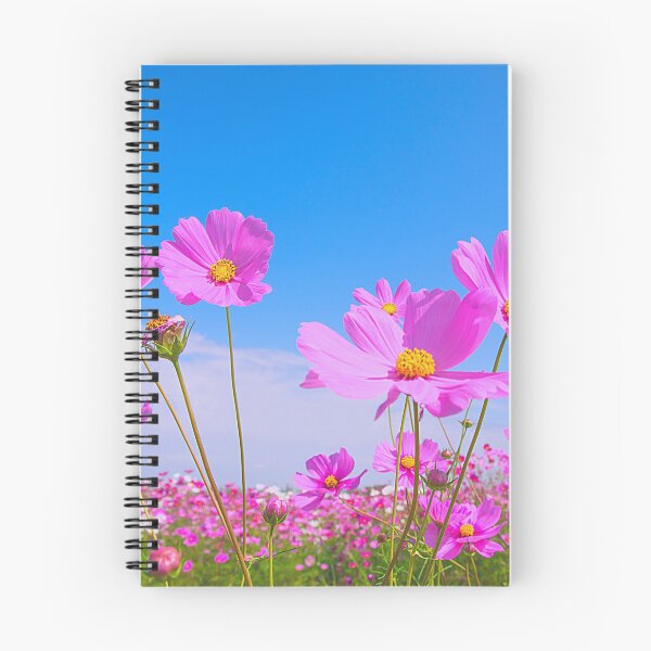 Item preview, Field of Pink Pansies In Blue Sky designed and sold by MamaSweetea.