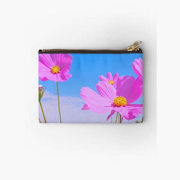 Item preview, Field of Pink Pansies In Blue Sky designed and sold by MamaSweetea.