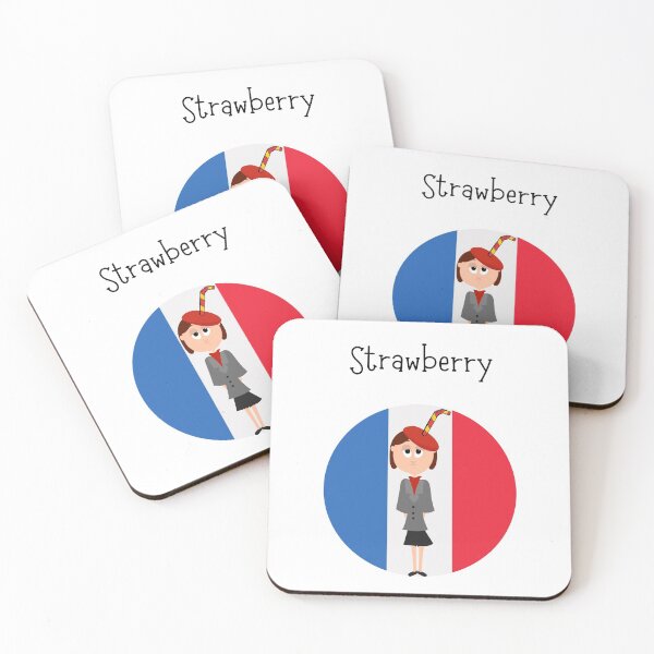 Item preview, French Strawberry T-shirt designed and sold by PatBenjanis.