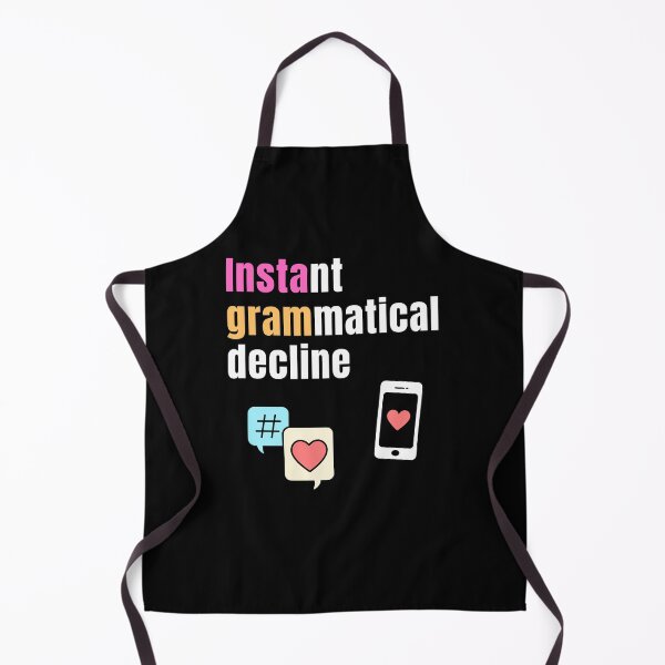 Item preview, Instant Grammatical Decline Anti Social Media designed and sold by WhimsicaliTee.