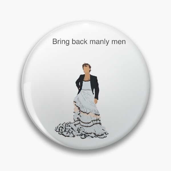 Item preview, Bring Back Manly Men designed and sold by JulianaWong.