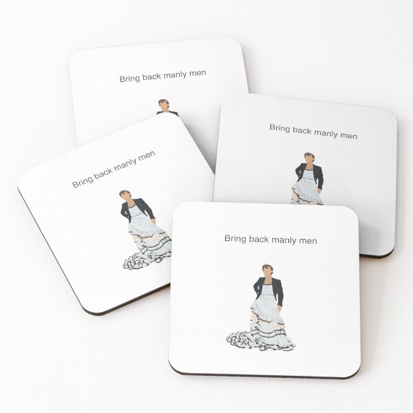 Item preview, Bring Back Manly Men designed and sold by JulianaWong.