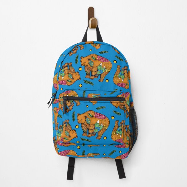 Item preview, OG Mountain Bear on Blue designed and sold by Artbybrittneyk.