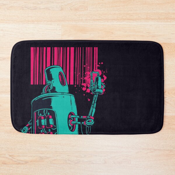 Item preview, Robot Graffiti Illustration designed and sold by SLAG-Creative.