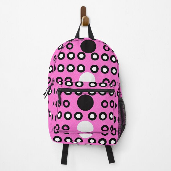 Item preview, Unique Pink, black and white circle design designed and sold by seelya83.