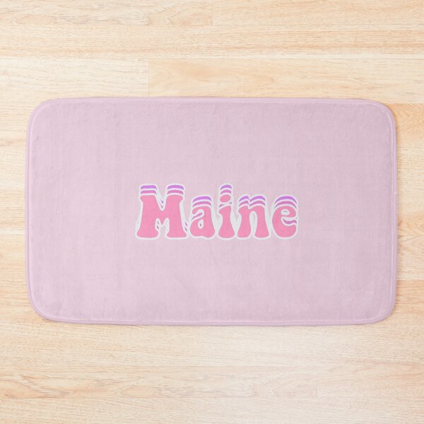 Item preview, Retro Maine - Pink designed and sold by PlumAdorable.