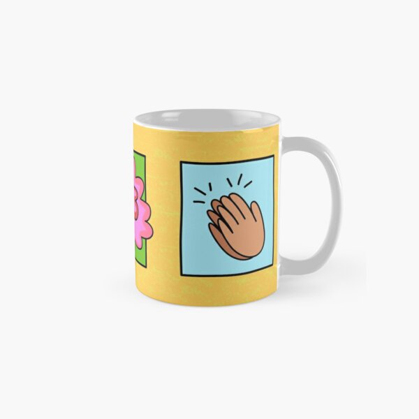 Taza con la imagen del emoticono enfadado. Tazas graciosas y originale –