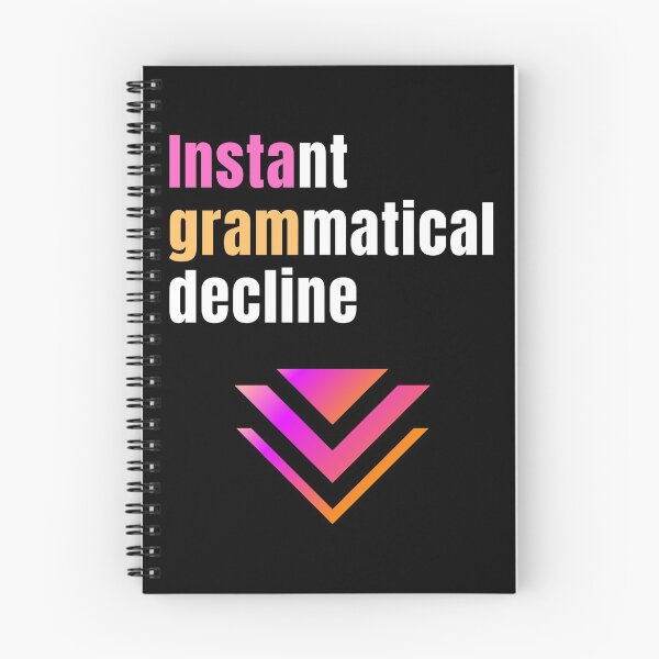 Item preview, Instant Grammatical Decline Chevron designed and sold by WhimsicaliTee.