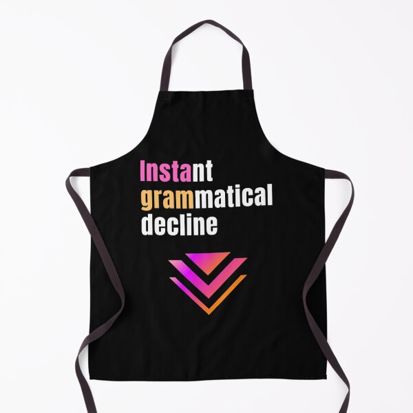 Item preview, Instant Grammatical Decline Chevron designed and sold by WhimsicaliTee.