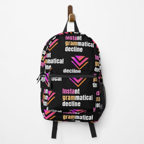 Item preview, Instant Grammatical Decline Chevron designed and sold by WhimsicaliTee.