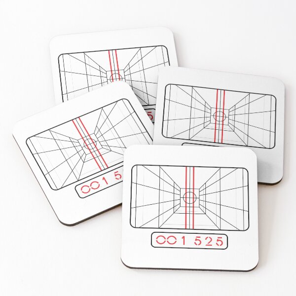 Item preview, Targeting Computer (Black Lines) designed and sold by Anonymouse Apparel.