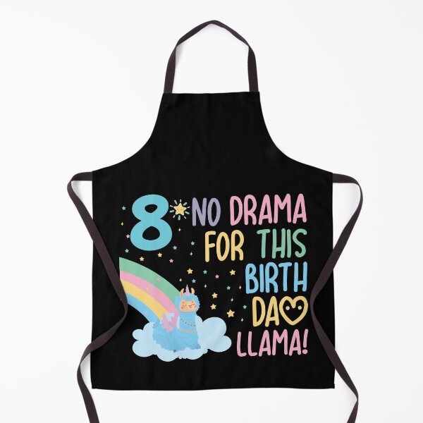 Item preview, Kids 8 Year Old 8th Llama Birthday Party No Drama Birthday Llama designed and sold by TheMattDesigns.